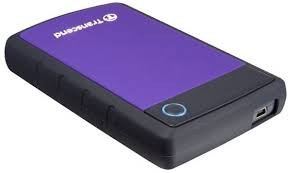 Transcend TS1TSJ25H3P, 2,5" 1TB, "StoreJet 25H3P" USB3.0 (Purple)