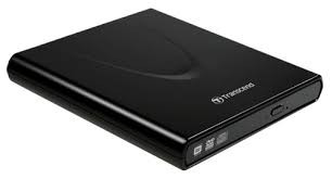 Transcend TS8XDVDS-K,8X DVD, Slim type, USB, black