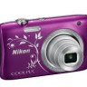 Цифровой фотоаппарат Nikon COOLPIX S2900 фиолетовый с рисунком