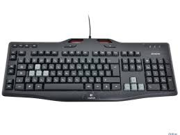 Keyboard Logitech G105 Gaming USB EN/RU [920-005056] black