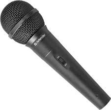 Defender Микрофон караоке, черный, кабель 5 м, 64131