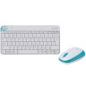 Keyboard and Mouse Logitech MK240 Wireless USB EN/RU [920-005791] white