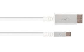 Moshi Mini DisplayPort to HDMI Cable, White