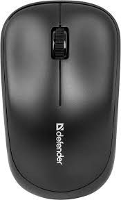 Defender Беспроводная IR-лазерная мышь, черный,3 кнопки,1000 dpi, 52135