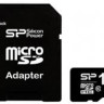 Silicon Power SP016GBSTH010V10, microSDHC 16GB class10 (без адаптера)