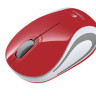 Mouse Logitech M187 Mini Wireless Optical for Notebooks USB [910-002737] red