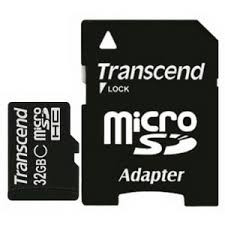 Transcend TS32GUSDC10, microSDHC 32GB class10 (без адаптера)