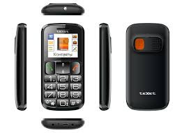 Texet Мобильный телефон TM-B114 цвет черный
