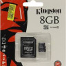 Kingston SDC4/8GB, microSDHC 8GB class4 (SD adapter)