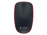 Mouse Logitech T400 Zone Touch Wireless Optical tilt wheel USB unifying receiver [910-003044] black