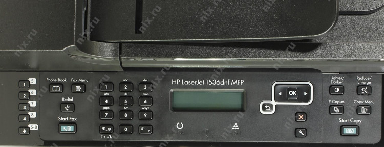 Панель управления HP M1536dnf в сборе