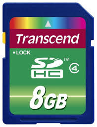 Transcend TS8GSDHC4, Secure Digital 8GB class4