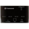 Transcend TS-RDP8K, Card Reader/black (SD, microSD, miniSD, MMC, MMCmobile, RS-MMC, MMCplus, MMCmicro, MS Pro Duo, M2, CF)