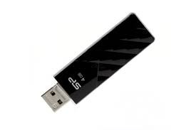 Silicon Power SP004GBUF2U03V1K, USB Flash Drive 4GB "U03" (черный)