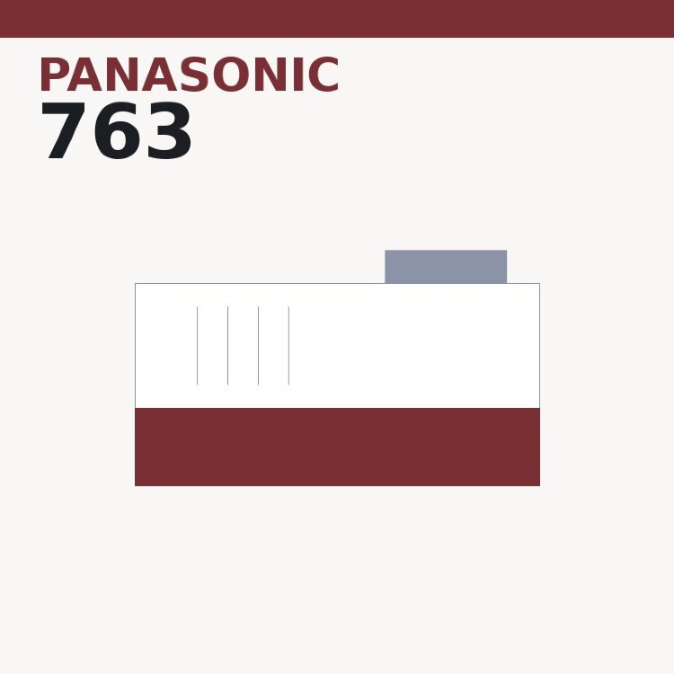 Тефлоновый вал для Panasonic KX-MB228/262/263/283/763/772/773/778/783/MB1900/MB2000/MB2010/MB2020/MB2025/MB2030/MB2051/MB2061 (KX-FA-89A/KX-FAD93/KX-FA412)