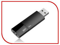 Silicon Power SP004GBUF2U05V1K, USB Flash Drive 4GB "U05" (Black)