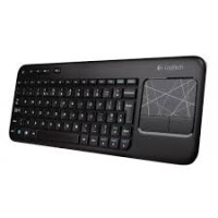 Logitech Wireless Keyboard K400 USB EN/RU unifying receiver [920-003130] black