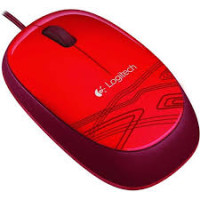 Mouse Logitech M105 Optical USB [910-002942] red