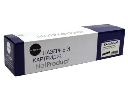 Тонер-картридж Panasonic KX-FAT472A7, чёрный