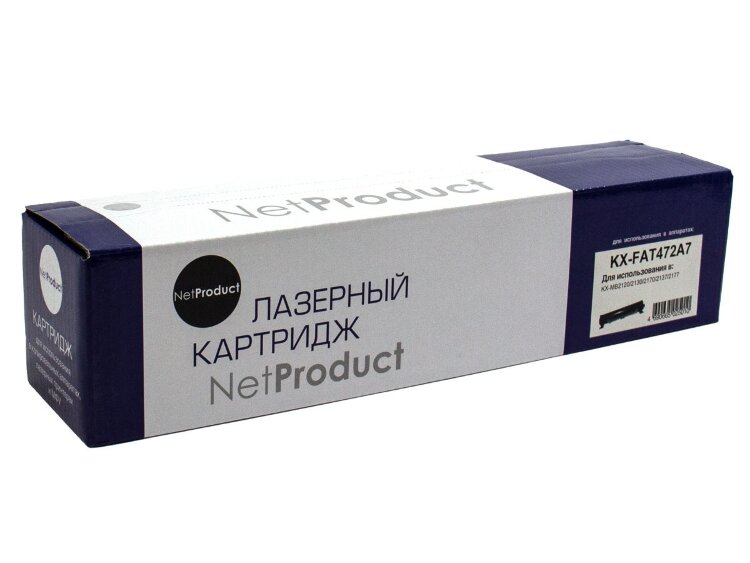 Тонер-картридж Panasonic KX-FAT472A7, чёрный