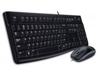 Keyboard and Mouse Logitech MK120 USB EN/RU [920-002561] black
