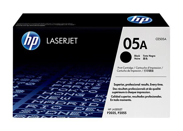 Картридж HP CE505A, чёрный, 2 300 стр. — ON