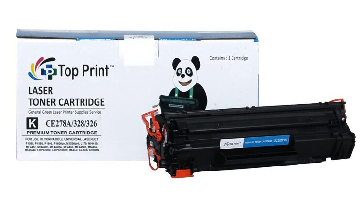 Картридж HP CE278A, чёрный, 2 100 стр. — TOP PRINT