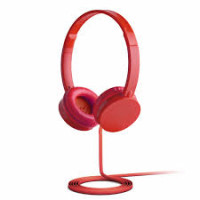 Energy Sistem Headphones Colors Cherry (ultralight and tangle-free flat cable)