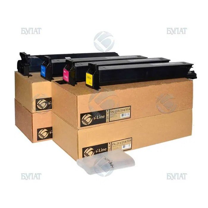 Тонер-картридж Konica Minolta TN-213, голубой, 18 500 стр.