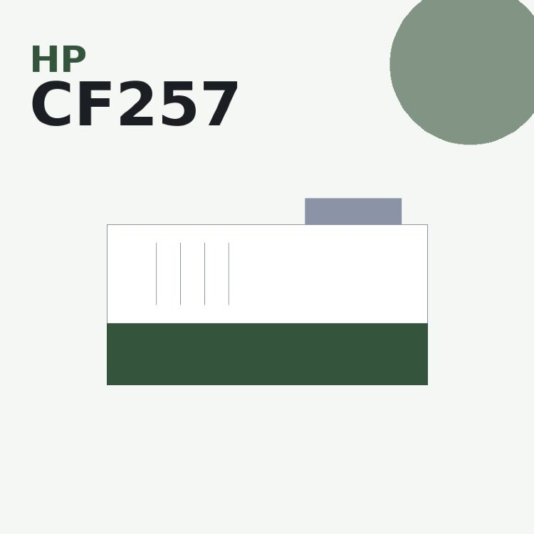 Девелопер для HP M436 (CF257) foil bags 230 гр