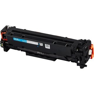 Картридж HP CE411A, голубой, 2 600 стр. — SAKURA