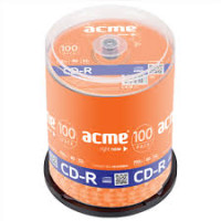 ACME CD-R 80min/700MB/52x, 100pack cake box