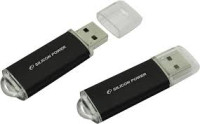 Silicon Power SP008GBUF2M01V1K, USB Flash Drive 8GB "UltimaII" (черный)
