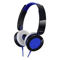 Panasonic Earphones RP-HXS200E-A, Black/Blue