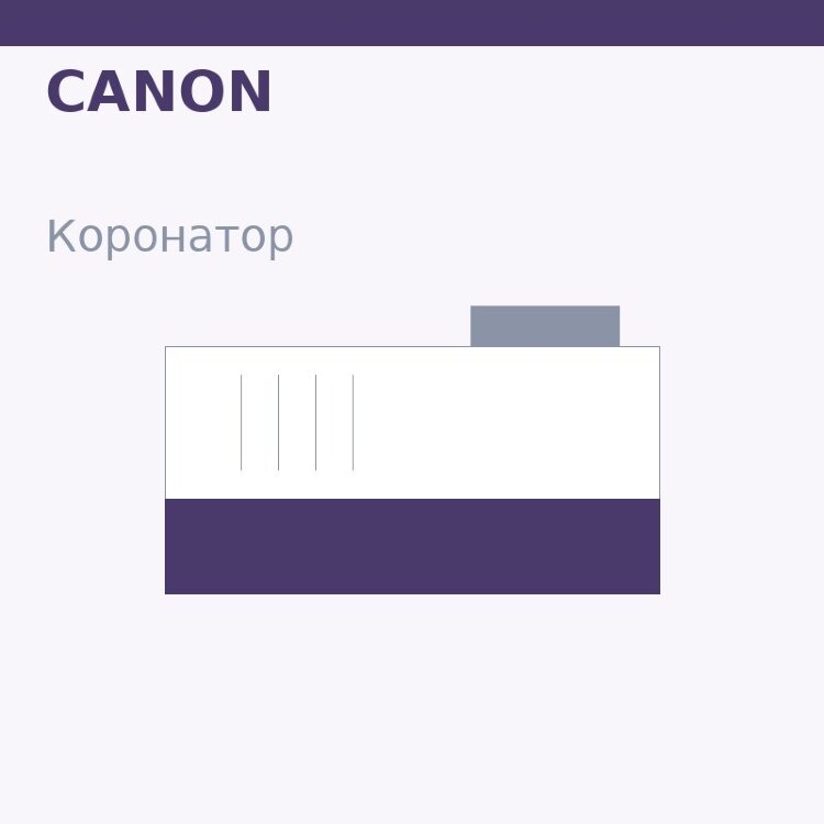 Коронатор PCR для Canon iR-2202/2204