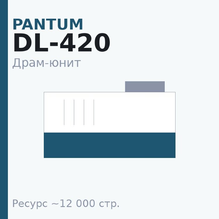 Драм-юнит Pantum DL-420, 12 000 стр. — Euro Print