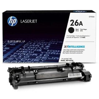 Картридж HP CF226A, чёрный, 3 100 стр. — OEM