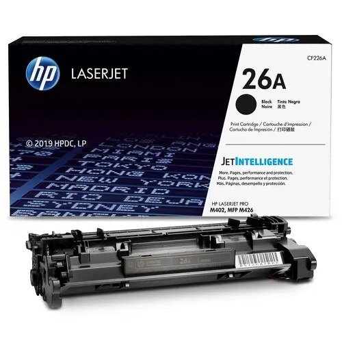 Картридж HP CF226A, чёрный, 3 100 стр. — OEM