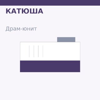 Драм-юнит Катюша — Euro Print