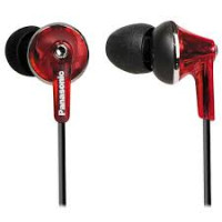 Panasonic Earphones RP-HJE190E-R Red