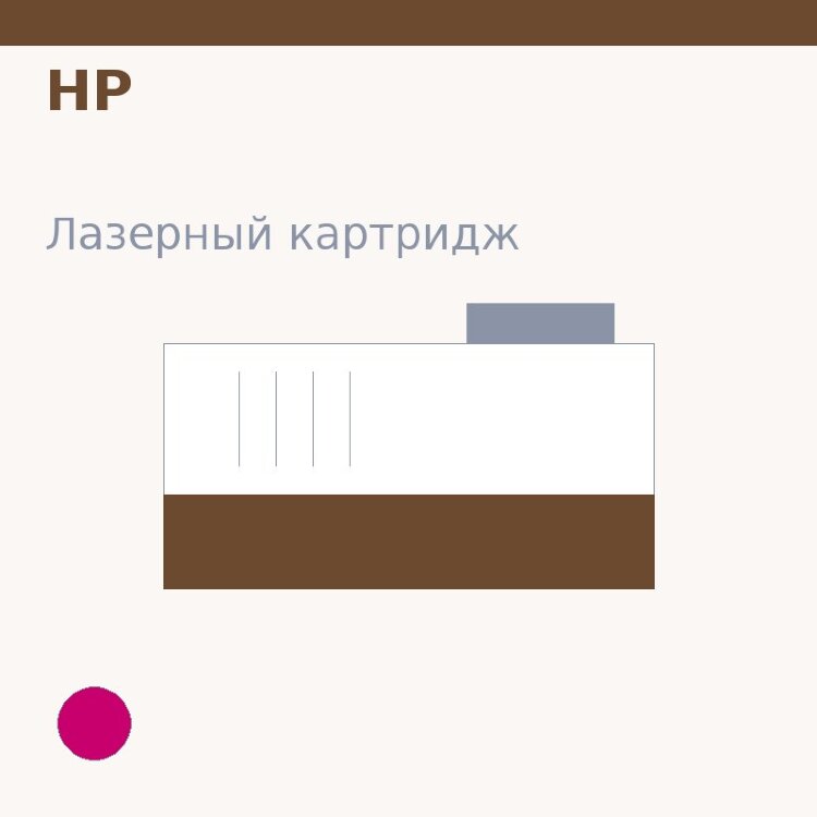 Картридж HP, пурпурный — Original