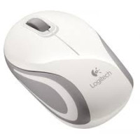 Mouse Logitech M187 Mini Wireless Optical for Notebooks USB [910-002740] white