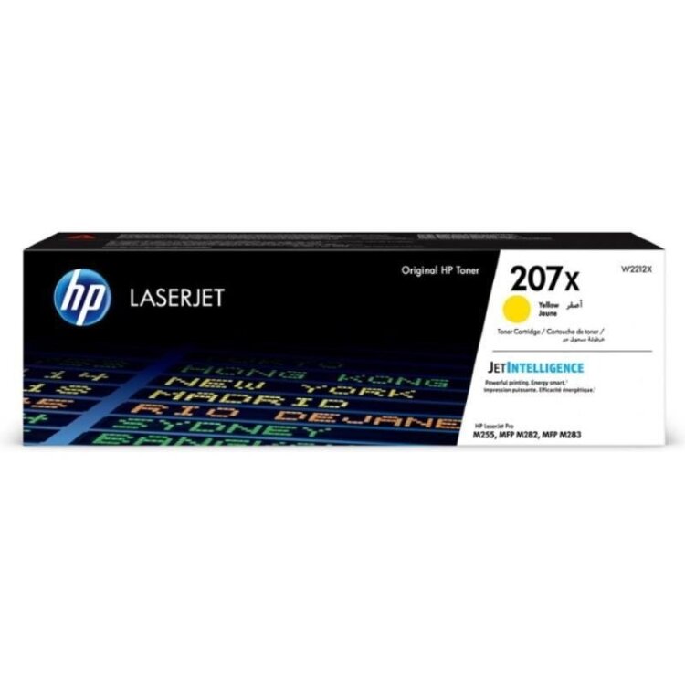 Картридж HP W2212A, жёлтый, 1 250 стр. — OEM