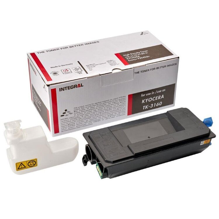Тонер-картридж Kyocera TK-3160, чёрный, 12 500 стр.