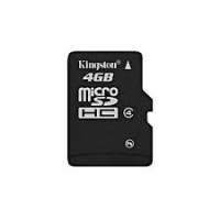 Kingston SDC4/4GBSP, microSDHC 4GB class4 (без адаптера)