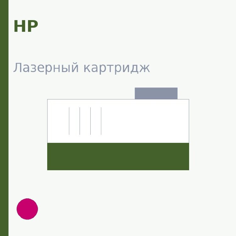 Картридж HP, пурпурный — Original