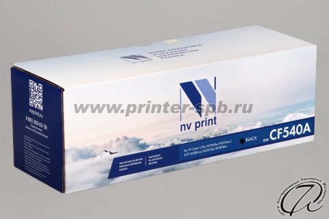 Картридж HP CF540A, чёрный, 1 400 стр. — OEM