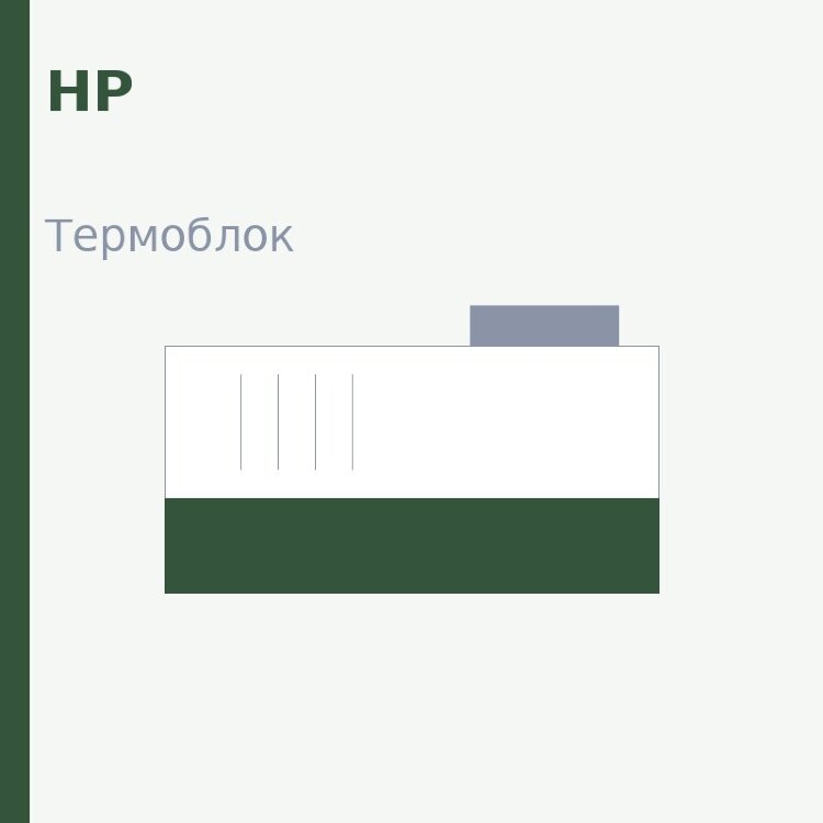 Термоблок для HP LJ P3010/P3015 (RM1-6319/RM16275)