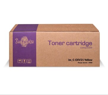 Тонер-картридж Canon C-EXV21, жёлтый