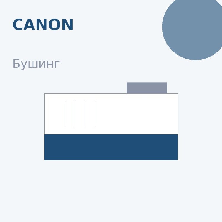Бушинг магнитного вала для Canon FC/PC (E16/E30/E31/E40)